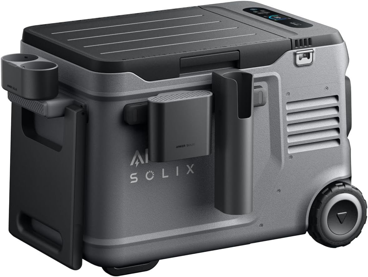 Anker SOLIX EverFrost 2 Road Trip Kit, Includes Cup Holder, Knife Holder, and Rod Holder, Compatible SOLIX EverFrost 2 40L/58L Electric Cooler