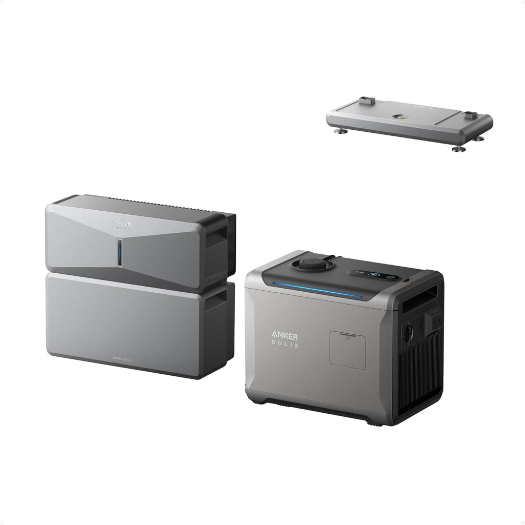 Anker SOLIX E10, Smart Generator 5500 (Not for CA), Infinite Backup, 6kWh Battery, 7.6kW Rated, 120 LRA, 9kW Solar, Tri-Fuel, 5x Backup Time, Up to 12-Month 0% APR