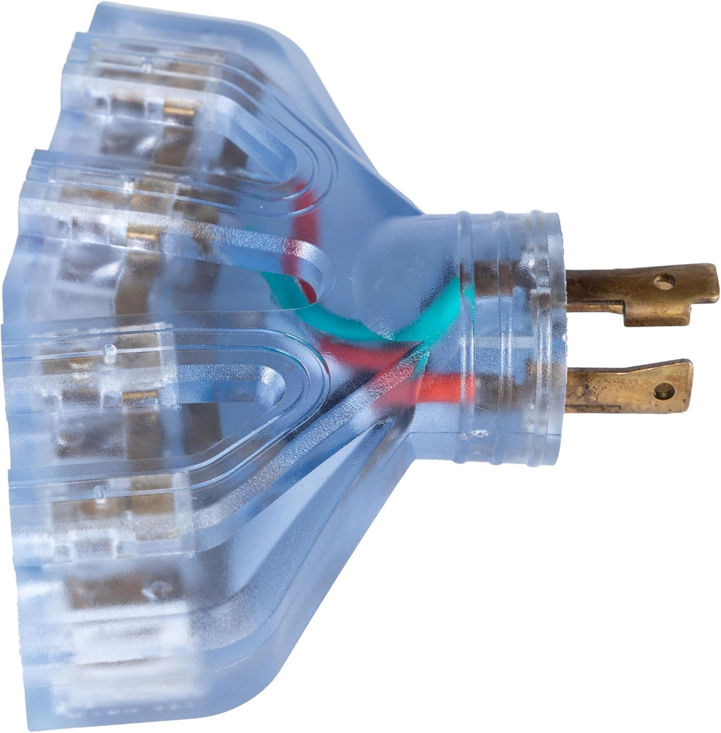 Westinghouse 302116A Generator Plug Adapter, 30A 120V L14-30P to (4X) 5-20R
