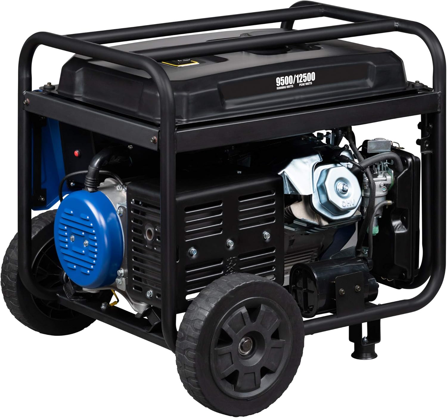 Westinghouse Outdoor Power Equipment 12500 Peak Watt Home Backup Portable Generator, Remote Electric Start with Auto Choke, Transfer Switch Ready 30A & 50A Outlets, Gas Powered